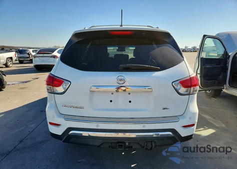 2015 Nissan Pathfinder Sl из США, поврежденный, VIN 5N1AR2MN4FC720741